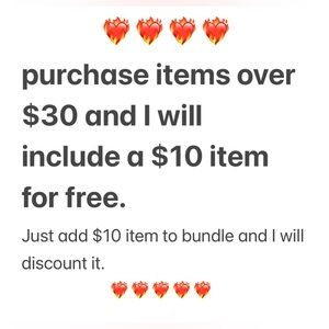 ❤️‍🔥Free item with purchase ❤️‍🔥